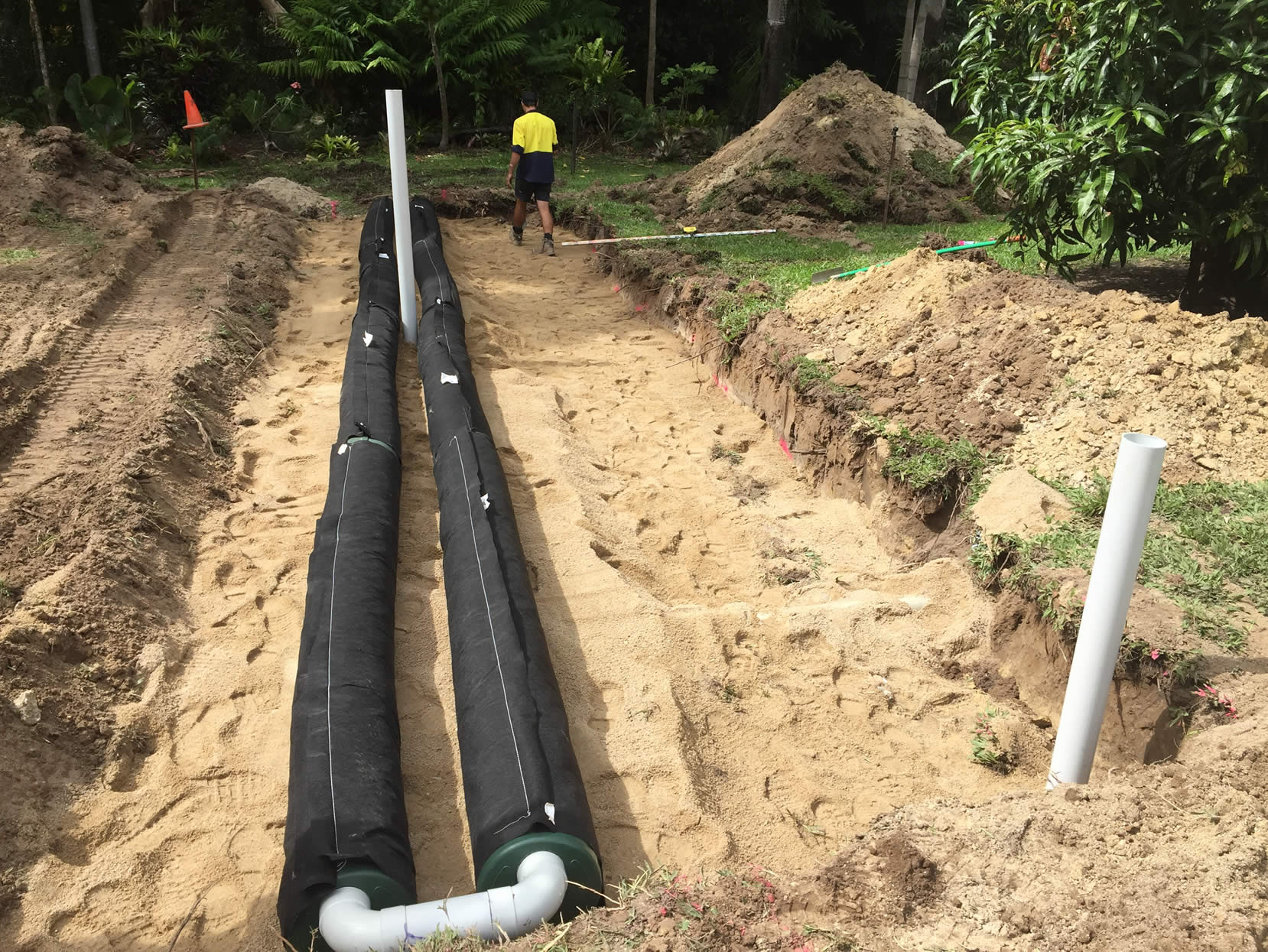 Advanced Enviro-septic (AES) install